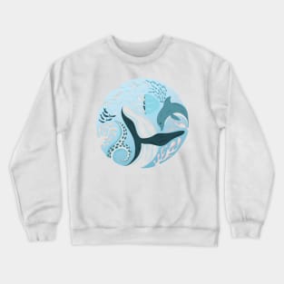 Insane Whale Crewneck Sweatshirt